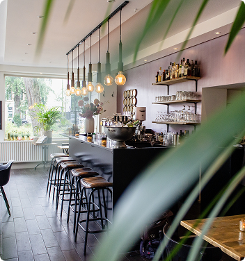 Interior de Café Andino